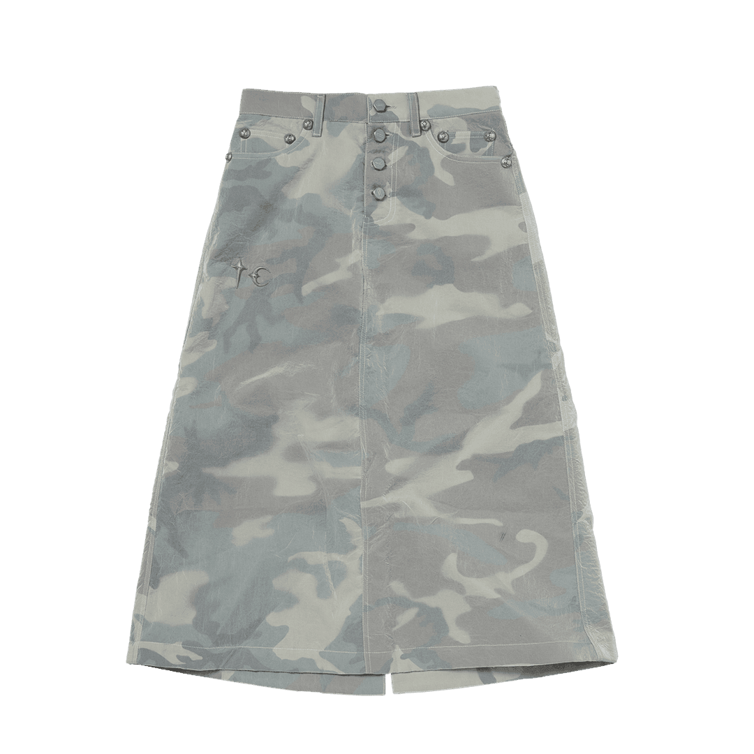 Clouded Bio Army Skirt