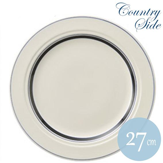 KOYO 컨트리사이드 원형접시 블루 27cm