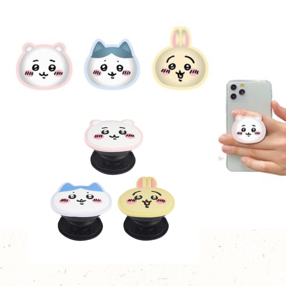 나가노 농담곰 치이카와 폰링 그립톡 하치와레 우사기 거치대