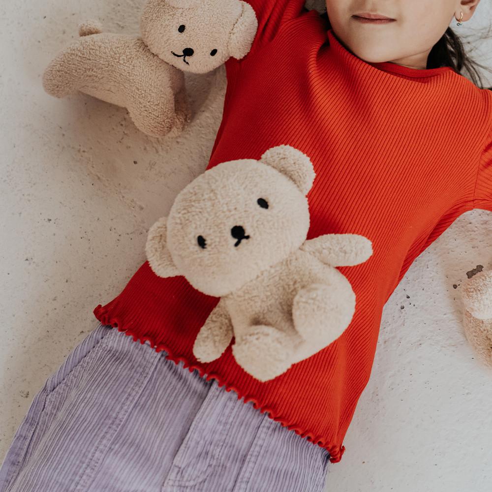 miffy 보리스 베어 테리 곰 애착 인형 베이지 - 17cm