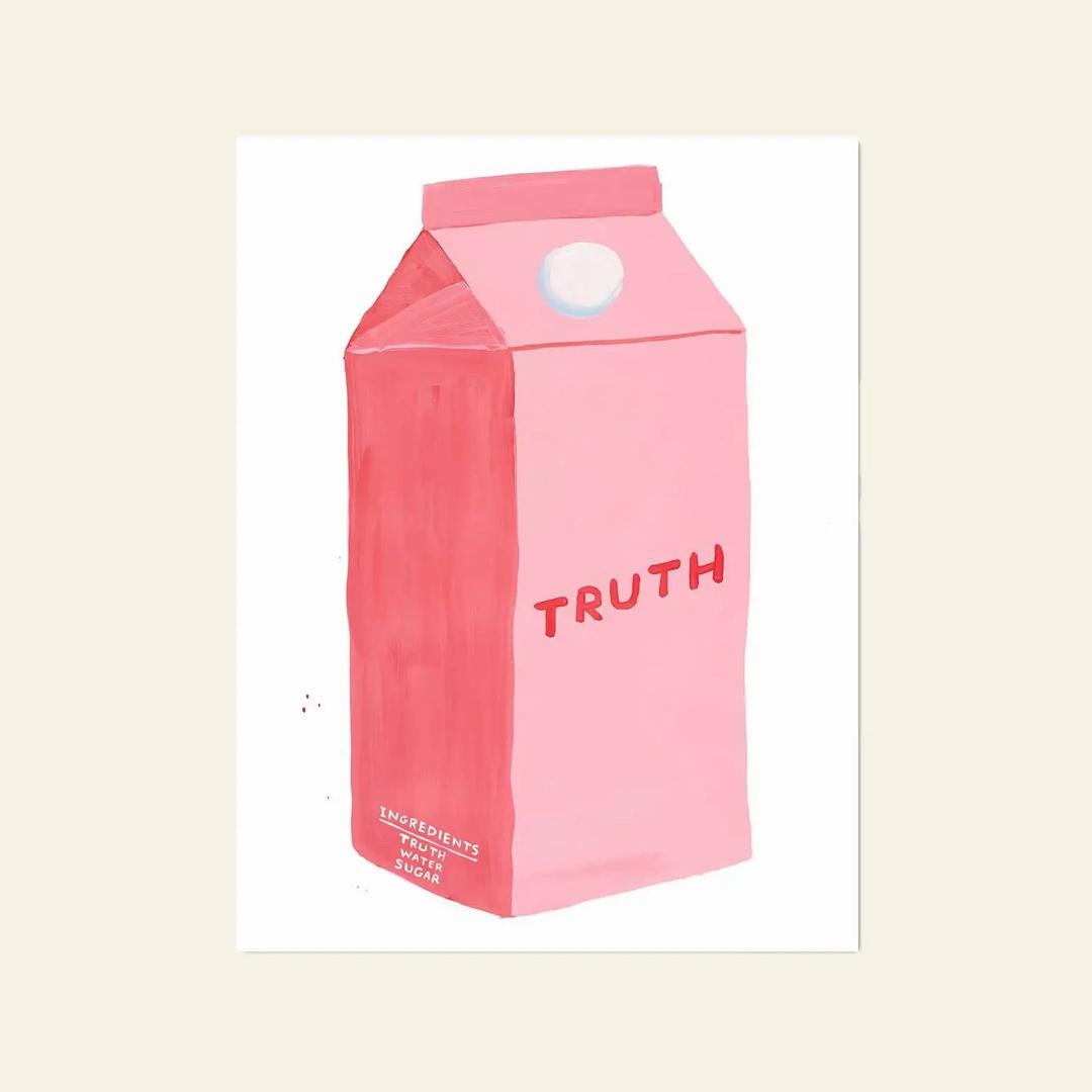 Shrig Shop David Shrigley - Truth (60x80)