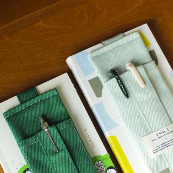 펜갈피 / 책덕후 맞춤용 펜파우치 2colors