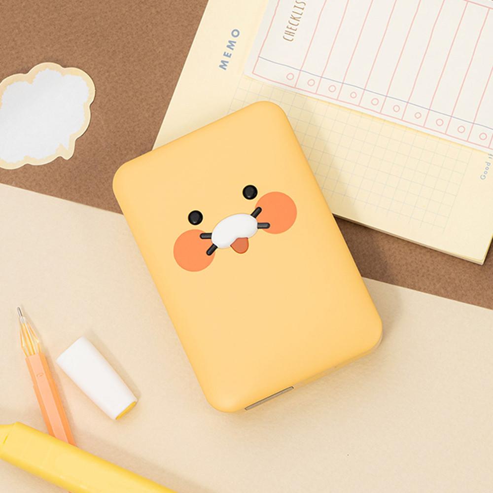 카카오프렌즈 사각 PD 고속 보조배터리 10000mAh 케이블포함 (춘식이)