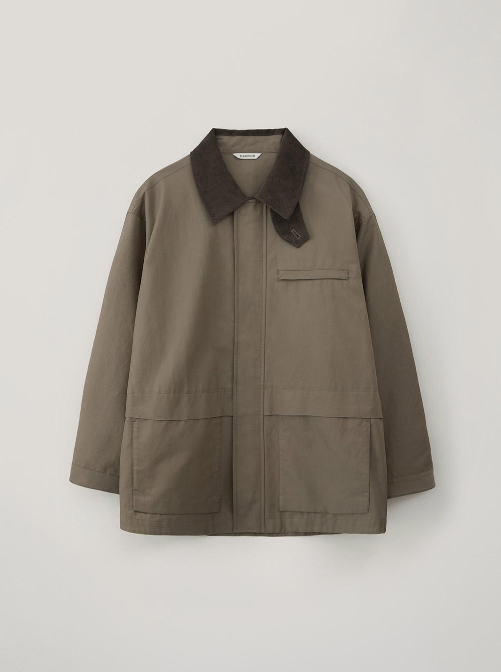 WORK JACKET_KHAKI BROWN