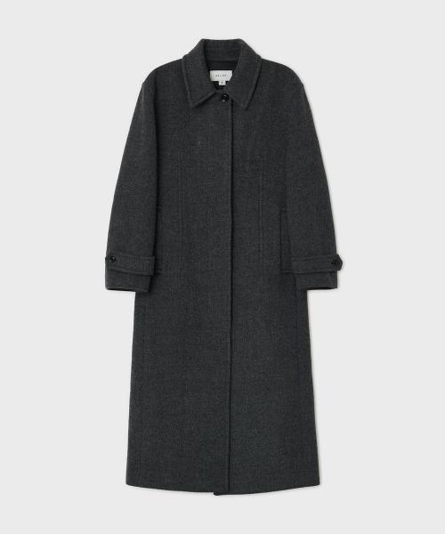 (W) 레거시 캐시미어 발마칸 코트 - 그레이