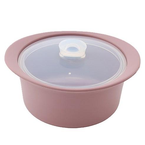 홈하우스 실리콘 전자레인지 찜기 1200ml, 다크핑크, 1개 - 전자레인지용기 | 쿠팡