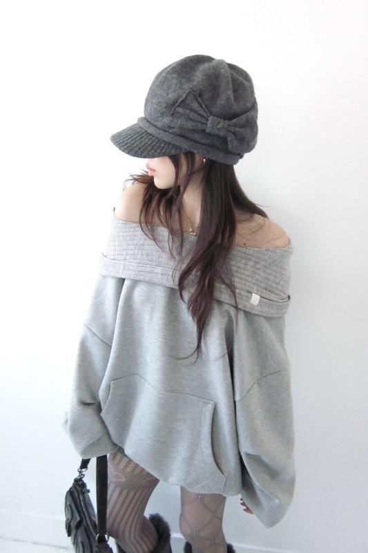 big off hoodie tee (2color)