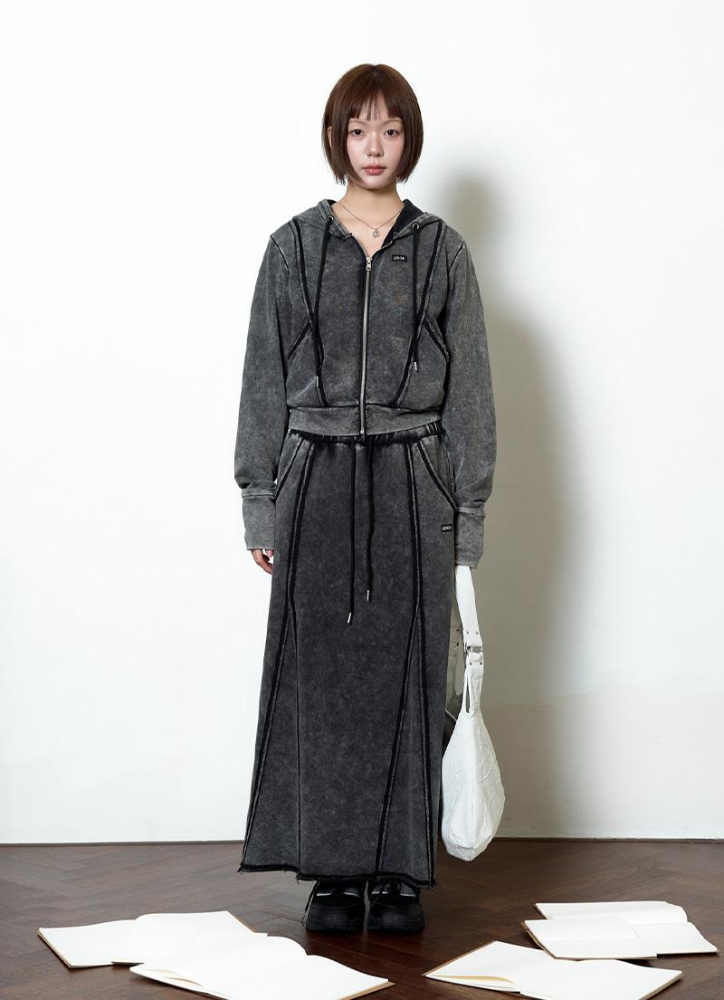 BELL WASHING LONG SKIRT