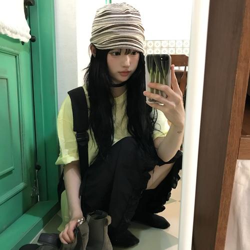 (2 C ᵒ l o🅡) 어반빈티지 루즈핏 비니