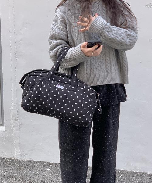 padded midi cross bag (dote) 패디드 크로스 백