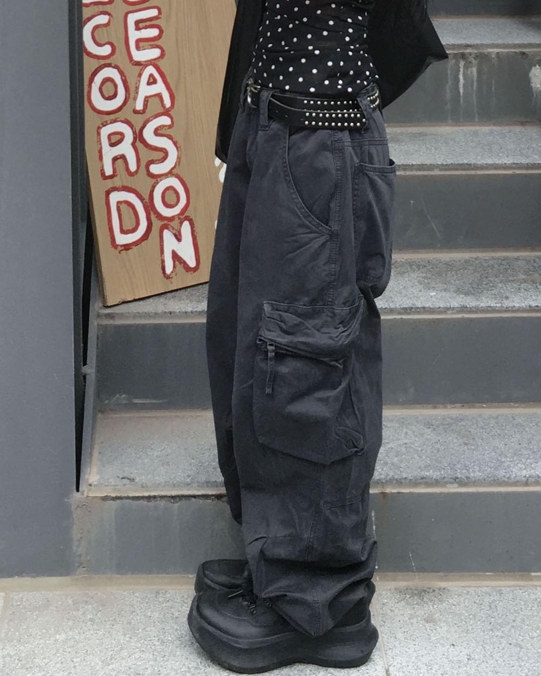 하몽 Dust cargo pants