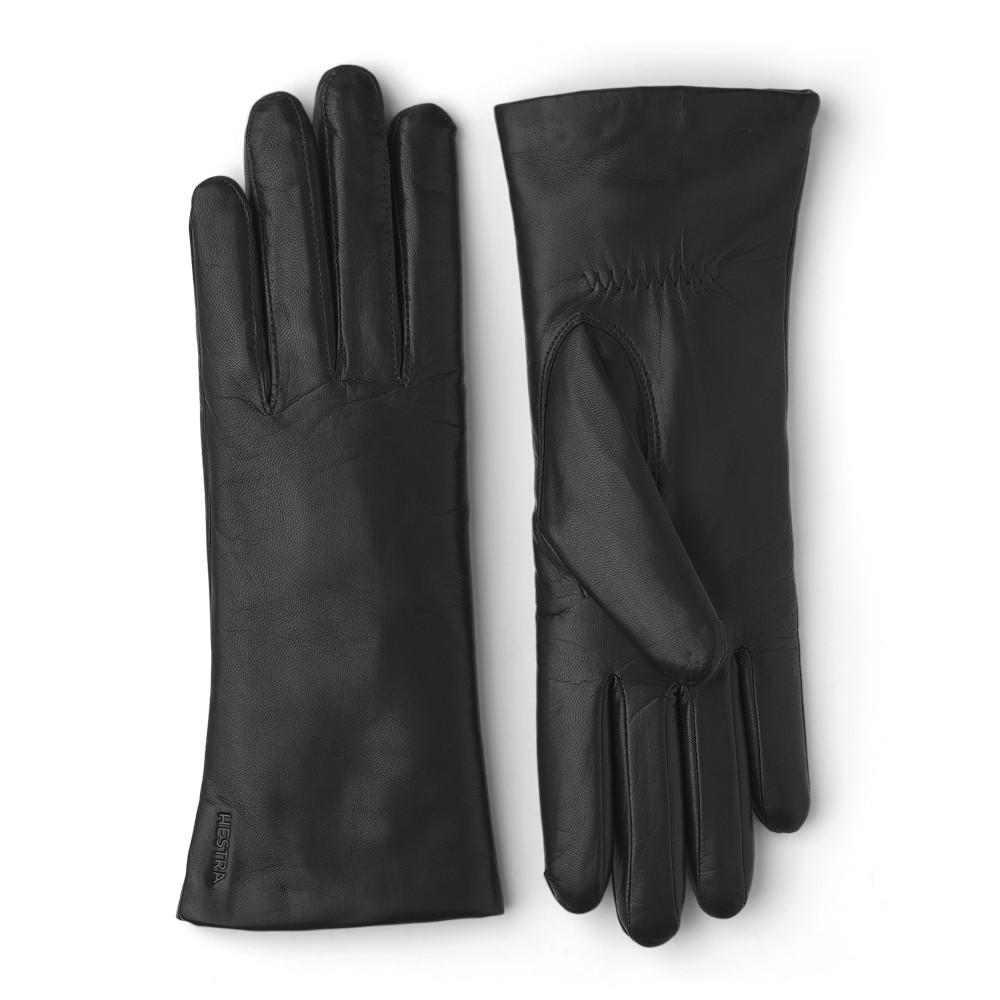 엘리자베스 헤어쉽 양가죽 블랙 14210 100 - 헤스트라 여자 가죽 장갑 글러브 - 스웨덴 명품 수제 핸드메이드 클래식 럭셔리 천연가죽 여성 겨울 보온 방한 롱장갑 선물용