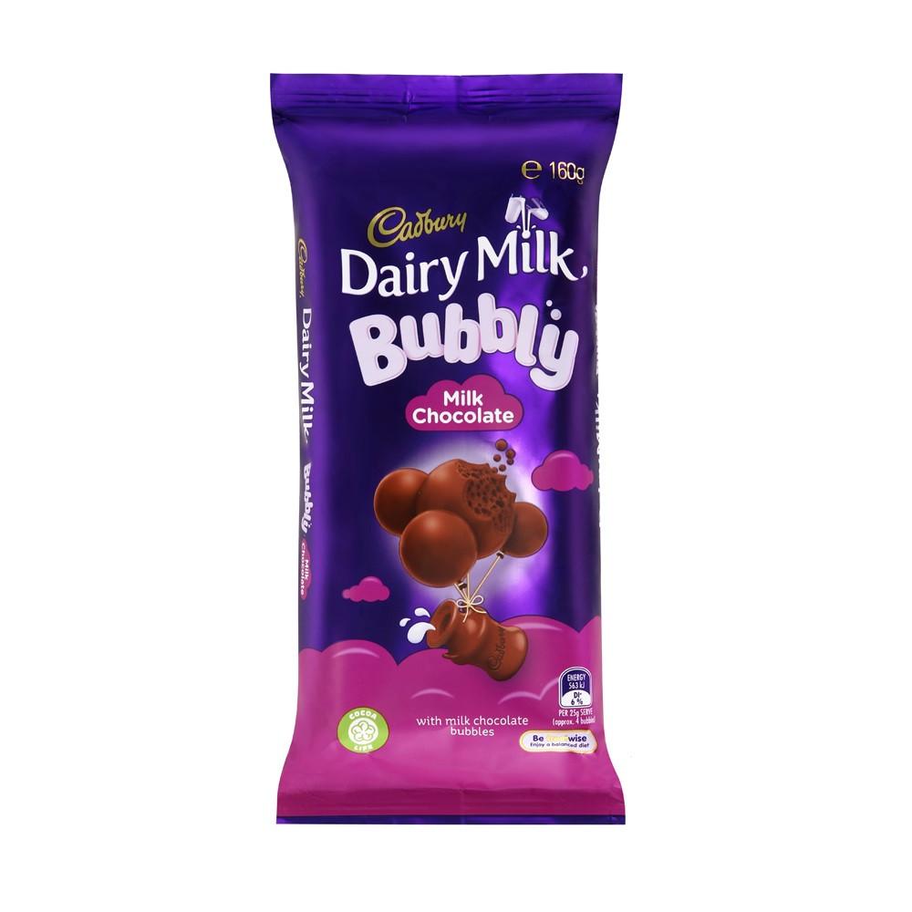 캐드베리 버블리밀크 160g X 5개