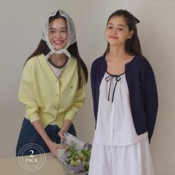 [Summer ver.][2Pack]데일리 스카시 니트 가디건 패키지_8Color