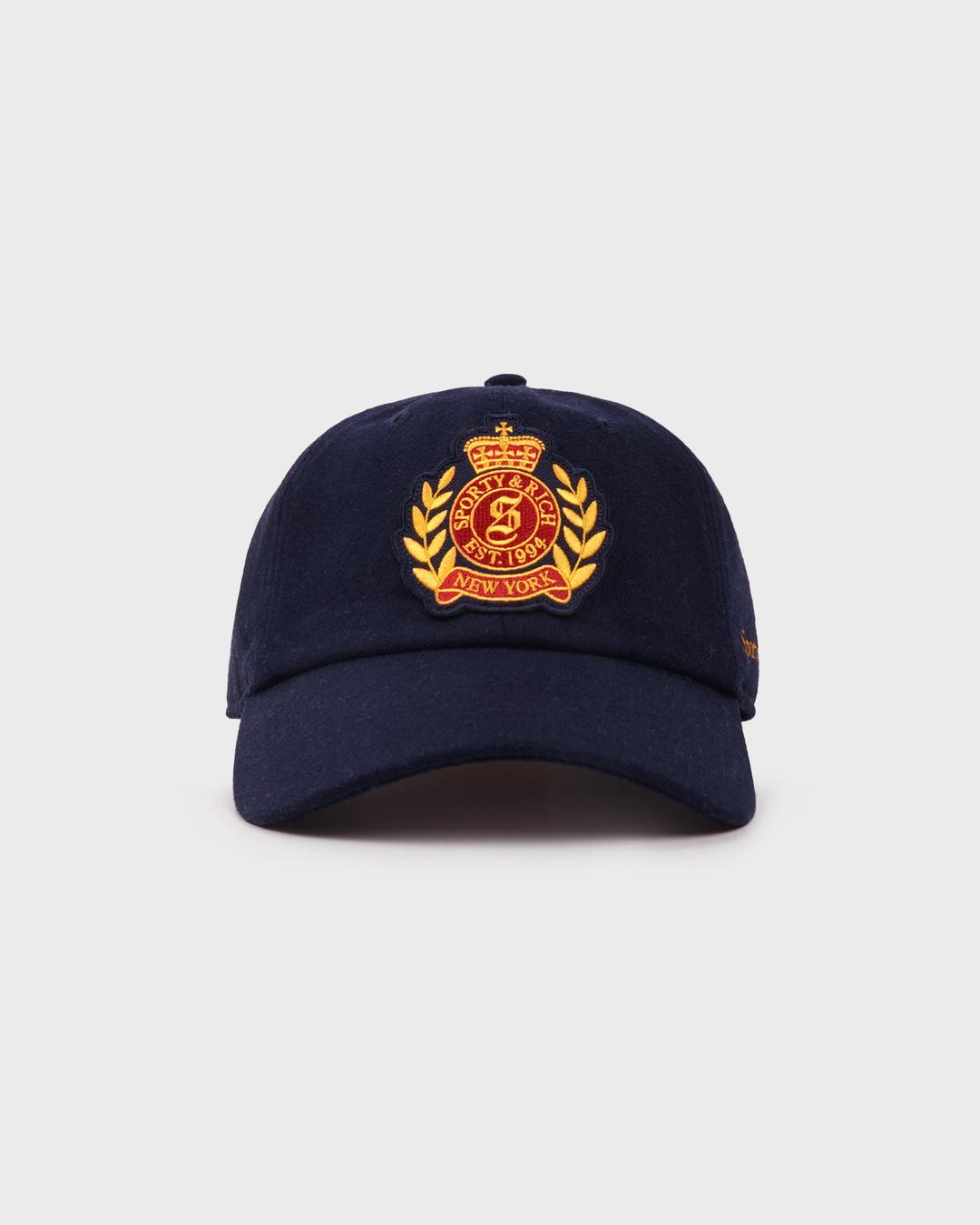 NY Crest Wool Hat - Navy - Navy / OS
