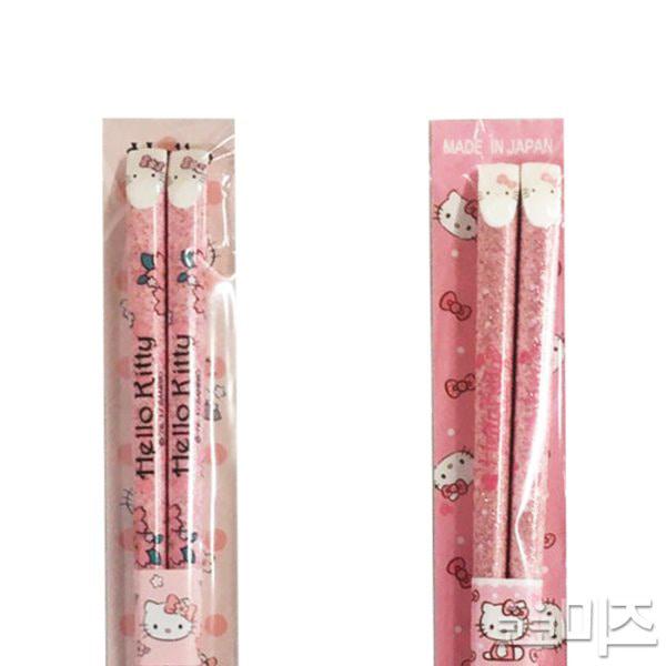 (일본)산리오 헬로키티 펄 젓가락 (사쿠라/도트)