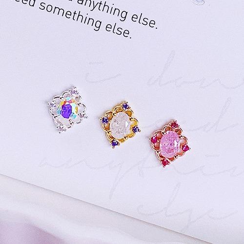 [Silver 925] Princess 피어싱