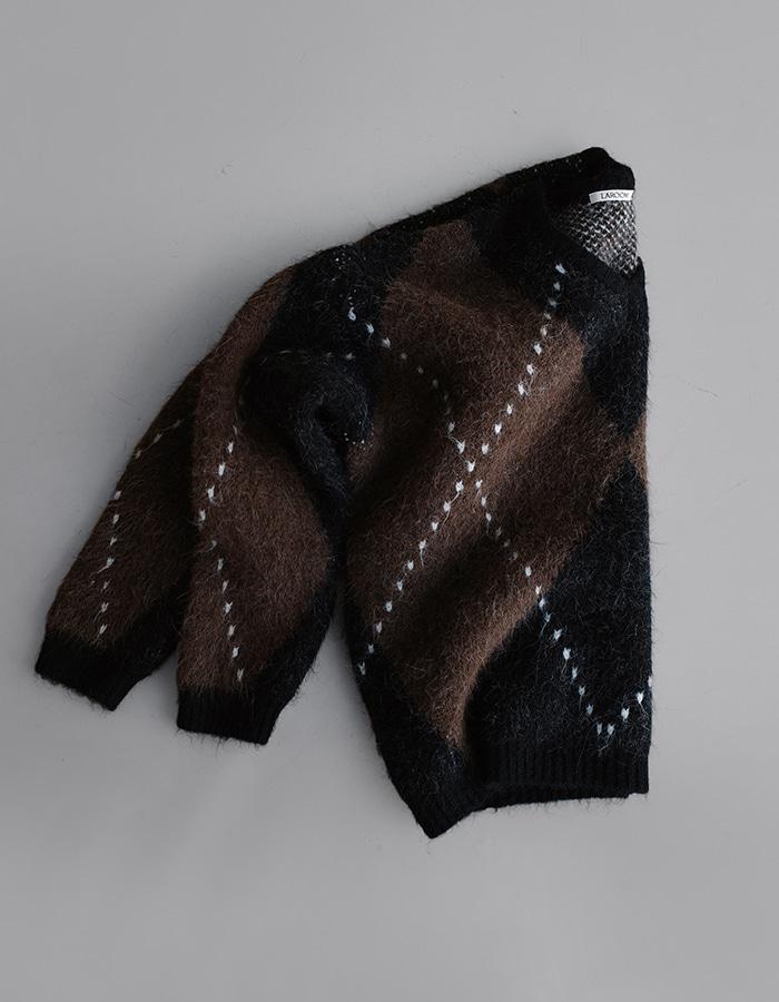 [by LAROOM｜오늘출발] 모카아가일니트