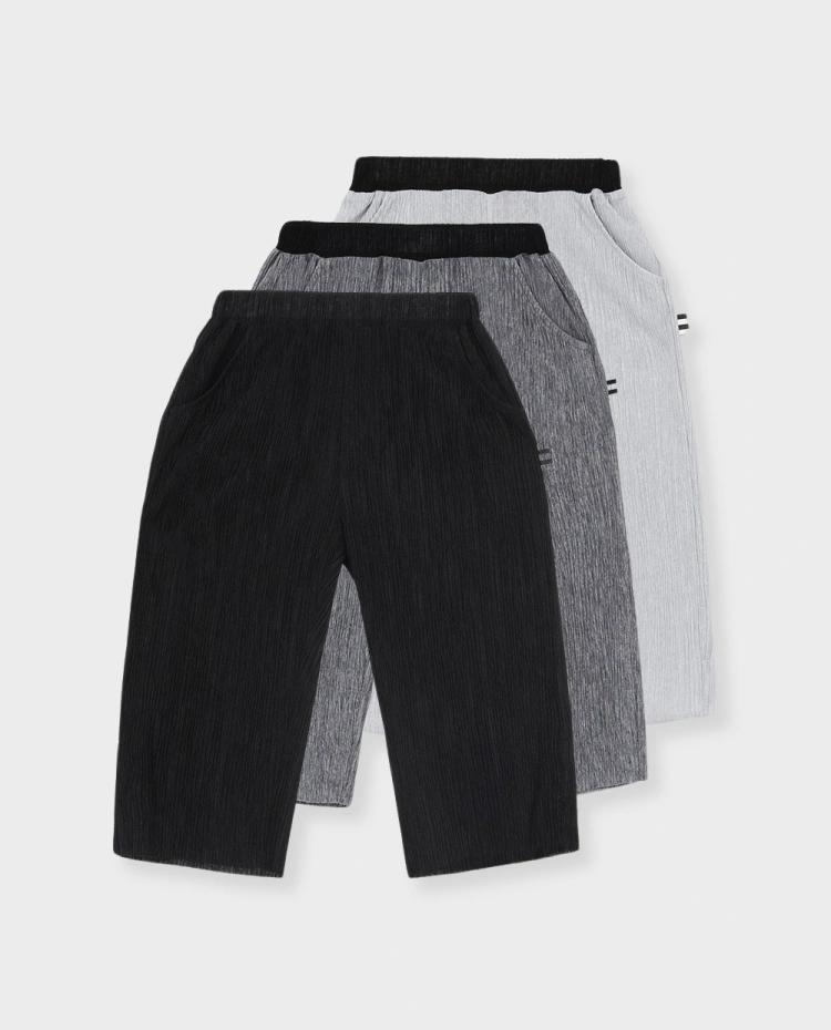 [KIDS] 플리츠 9부 팬츠