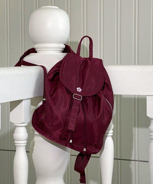 DAISY DRESSY BACKPACK - AMARANTH RED