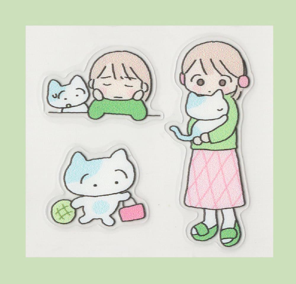 [우이] 메론빵 스티커