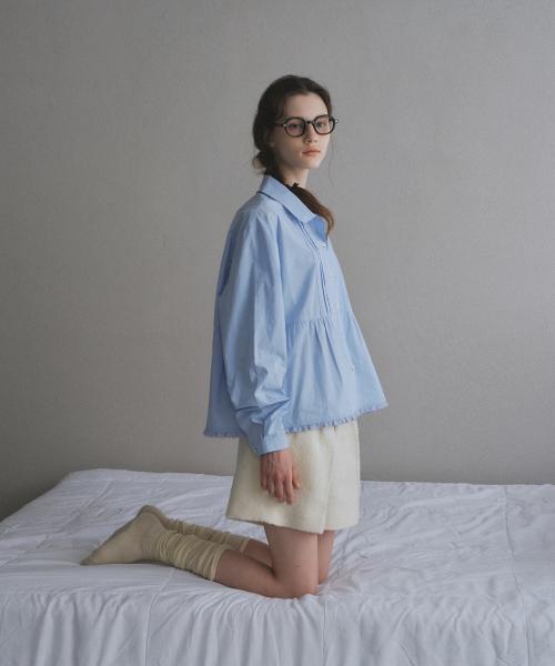 티어드 레이스 블라우스_Starlight Blue