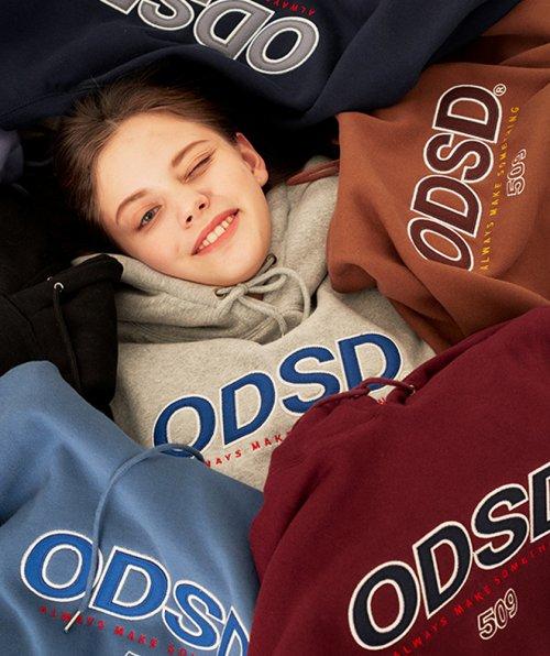 ODSD 로고 아플리케 후드 - 8COLOR