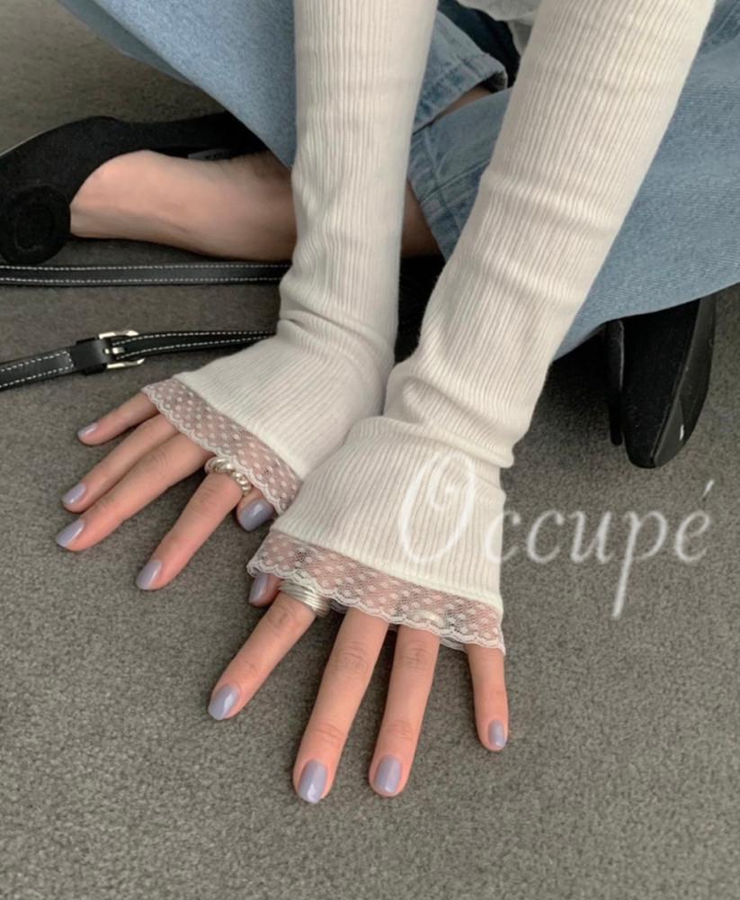 [원가이하/당일]멜라운지 레이스 보트넥 티셔츠 (3col) mellounge