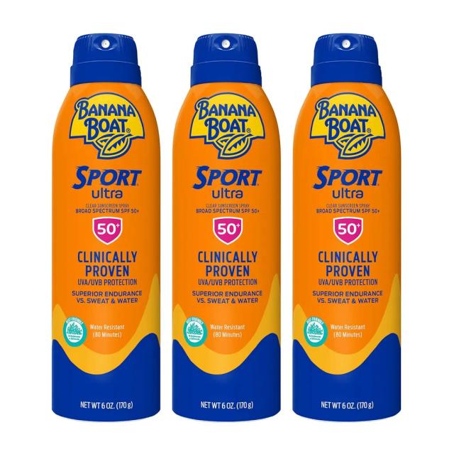 [3개세트] 바나나보트 울트라 스포츠 선스프레이 SPF50 170g x 3개세트 / 바나나보트 선크림 / 바나나보트 썬스프레이