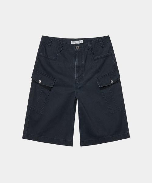 몽키 포켓 카고 쇼츠 (워시드 네이비)