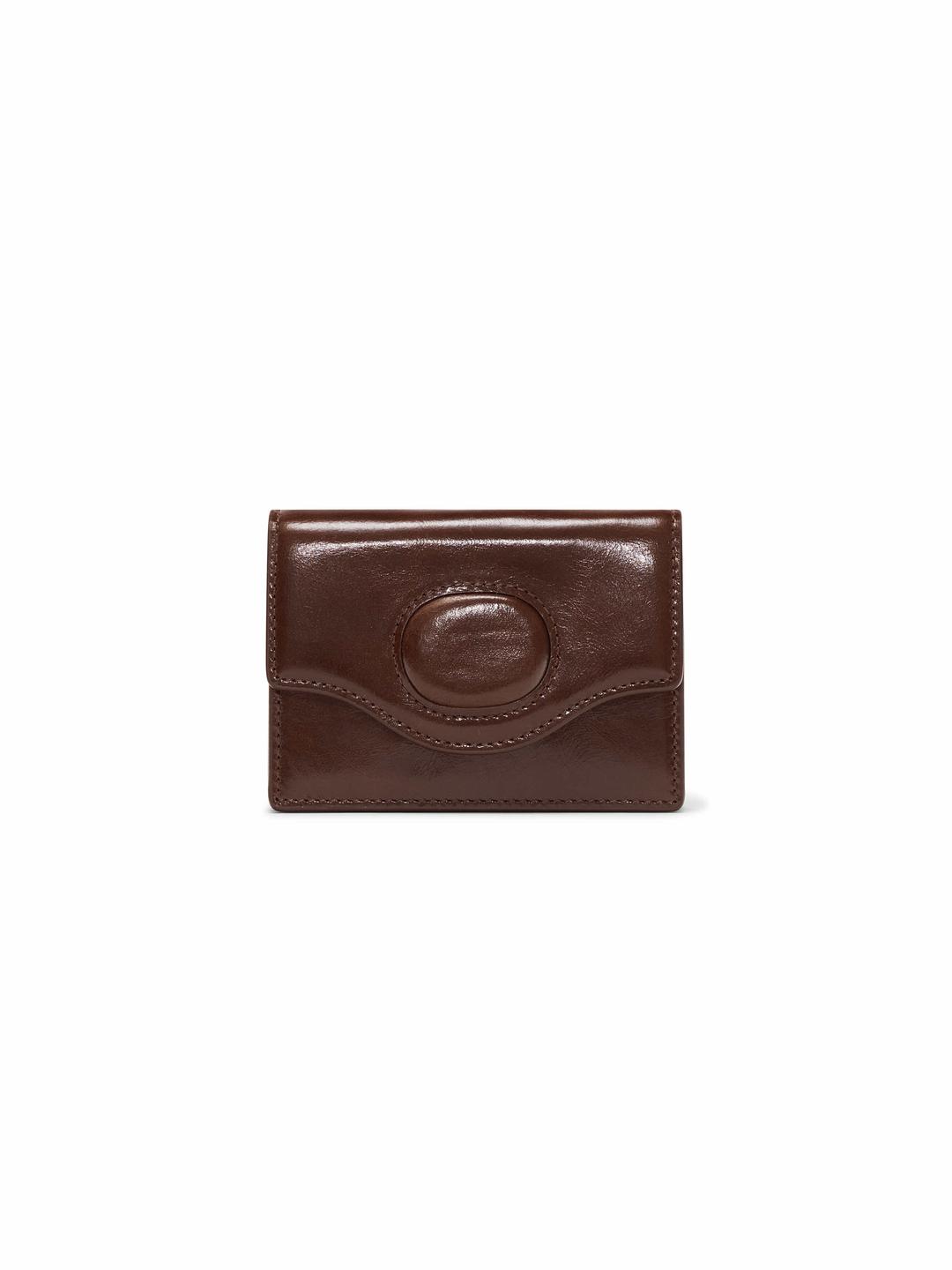 EGGSHELL CARD WALLET_DARK BROWN [재입고 1/20일 순차배송]