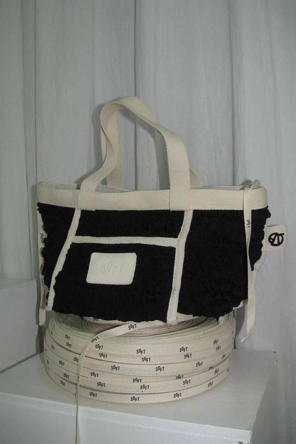 BUBBLE MARKET BAG_BLACK