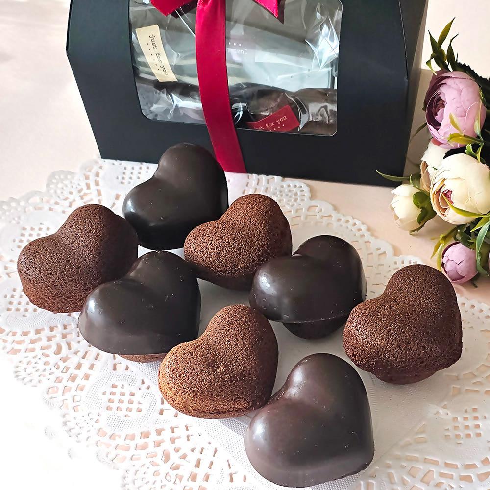 초코 하트마들렌 초콜릿 만들기세트 (골든하트머핀틀)