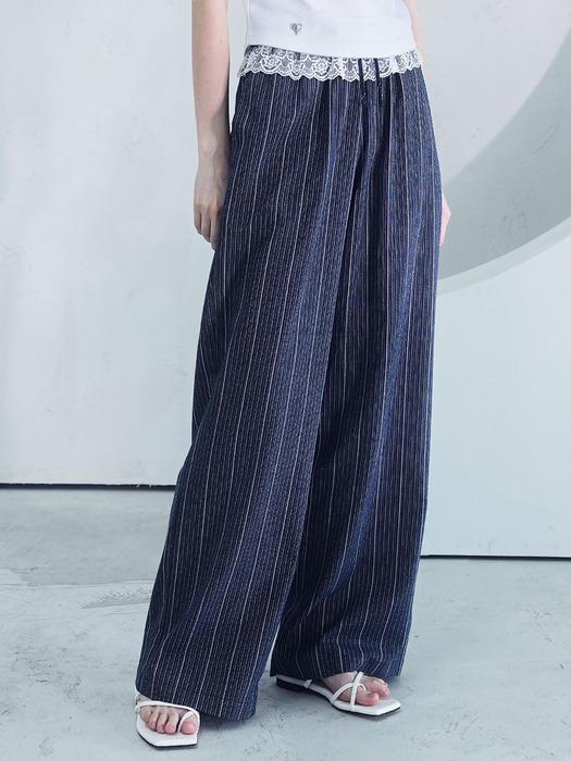 Boheme Striped Pants NAVY