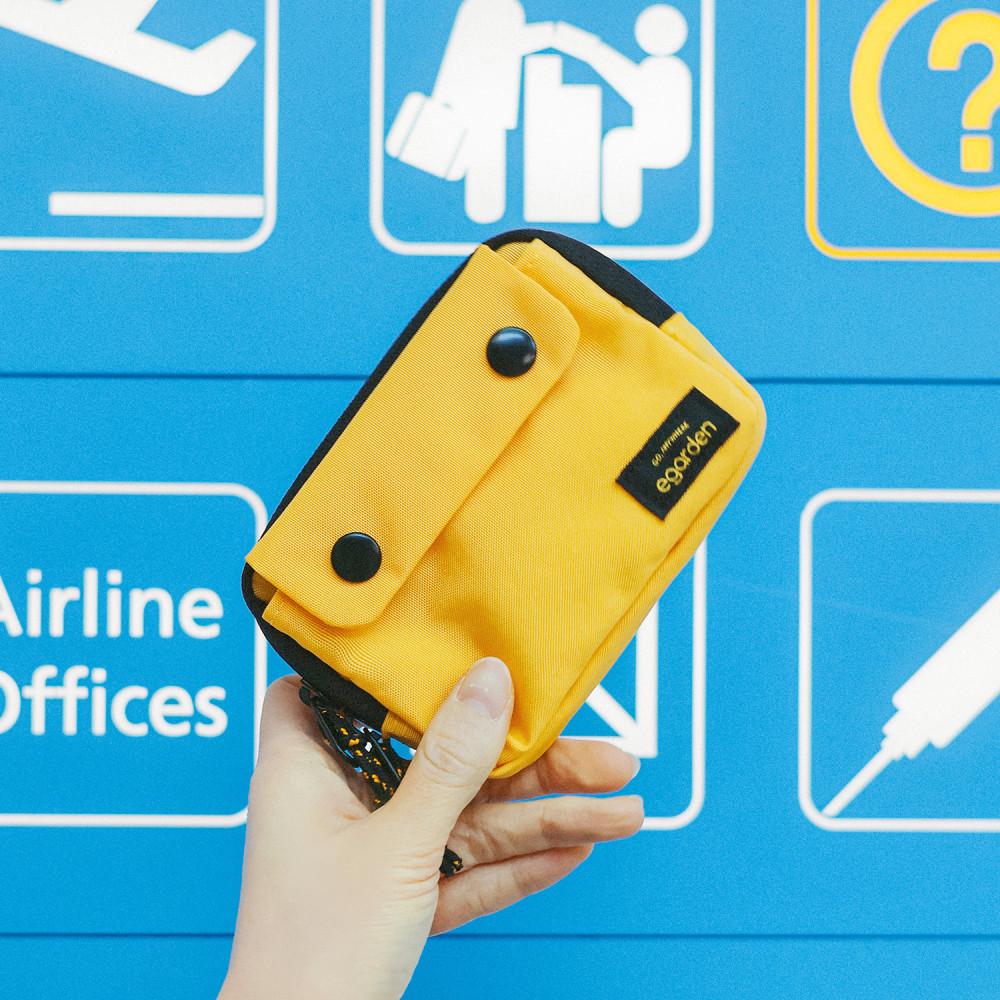 에가든 본보야지 월렛 데일리 여행 나일론 카드 동전 지갑