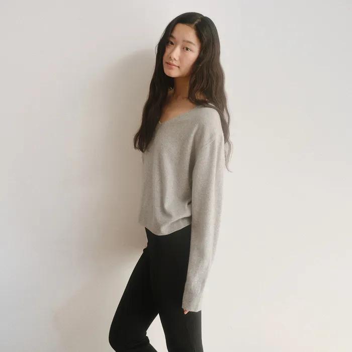 Pia Knit_Light Gray