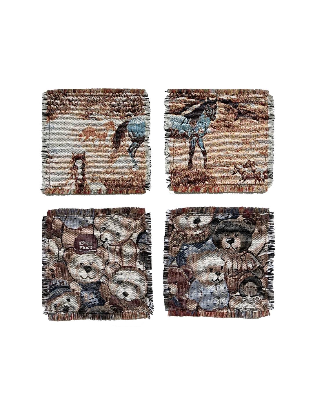 Horse & Bear Coaster