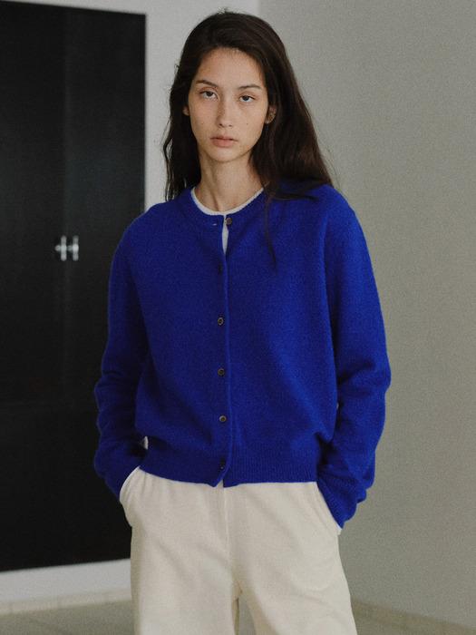 Winter wool cardigan (blue)
