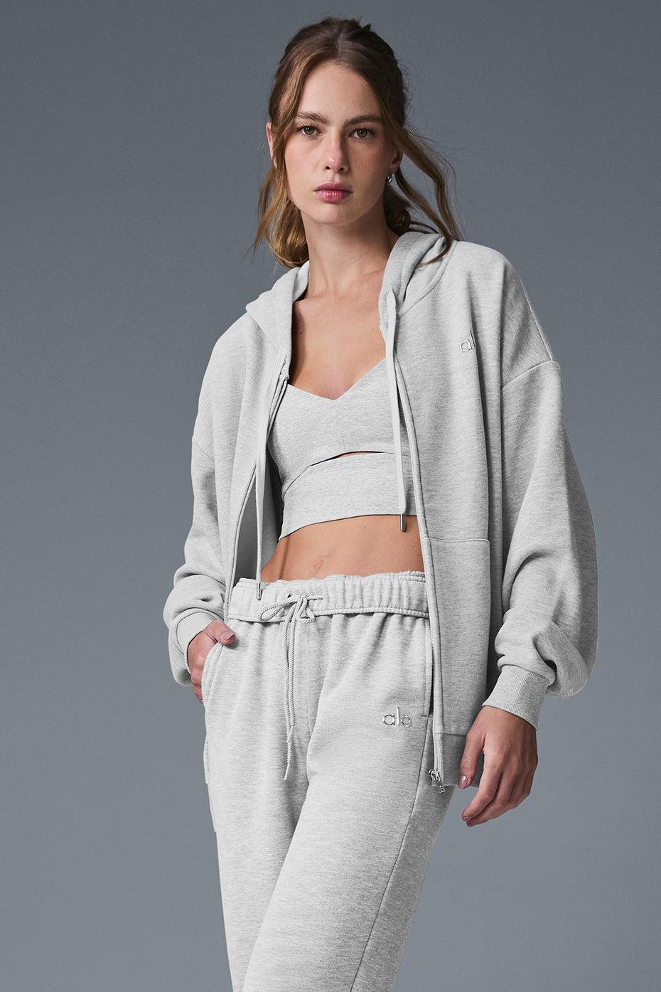 Accolade Full Zip Hoodie - Athletic Heather Grey - Athletic Heather Grey / XXS