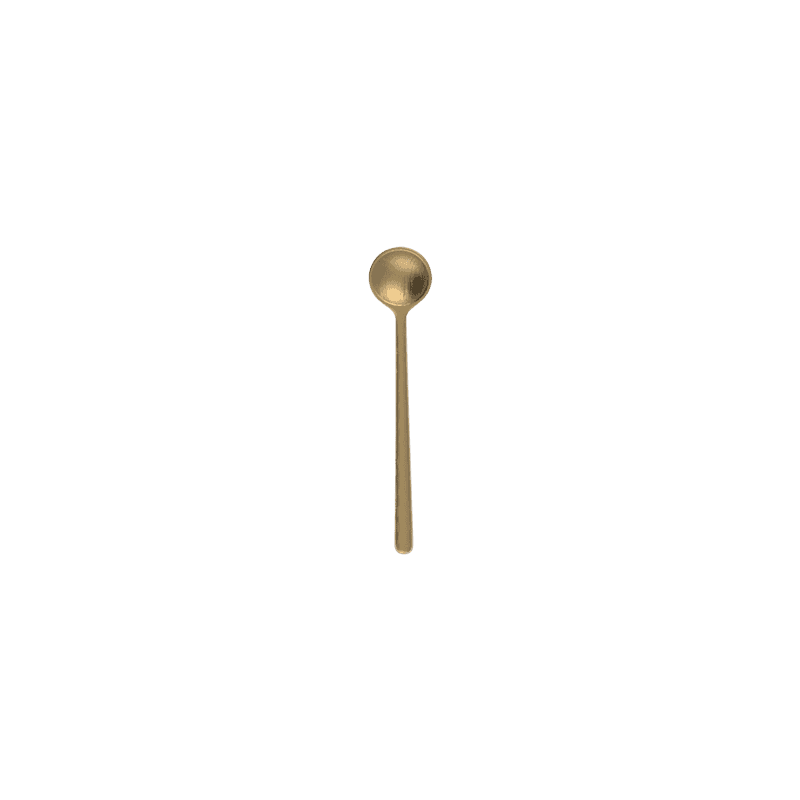 Chateau 10cm Coffee Spoon (3 colour options) - Brass