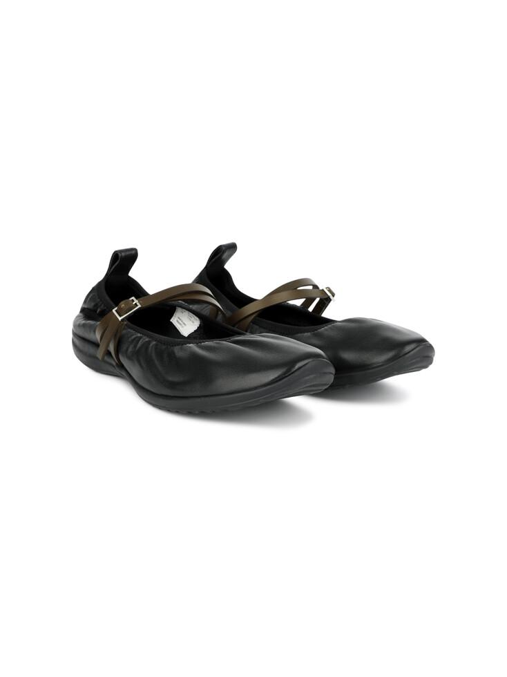VIBRAM SHIRRING FLATS