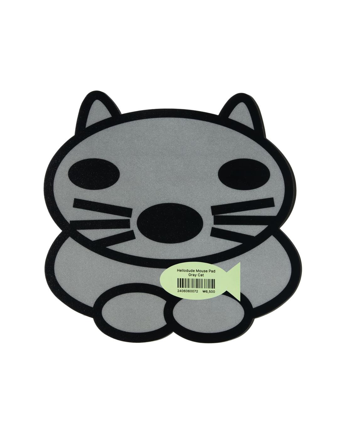 Mouse pad - Gray cat