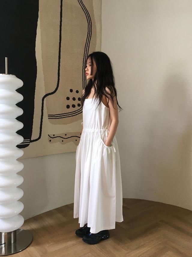 HONEY DRESS 허니 포켓 스트링 원피스