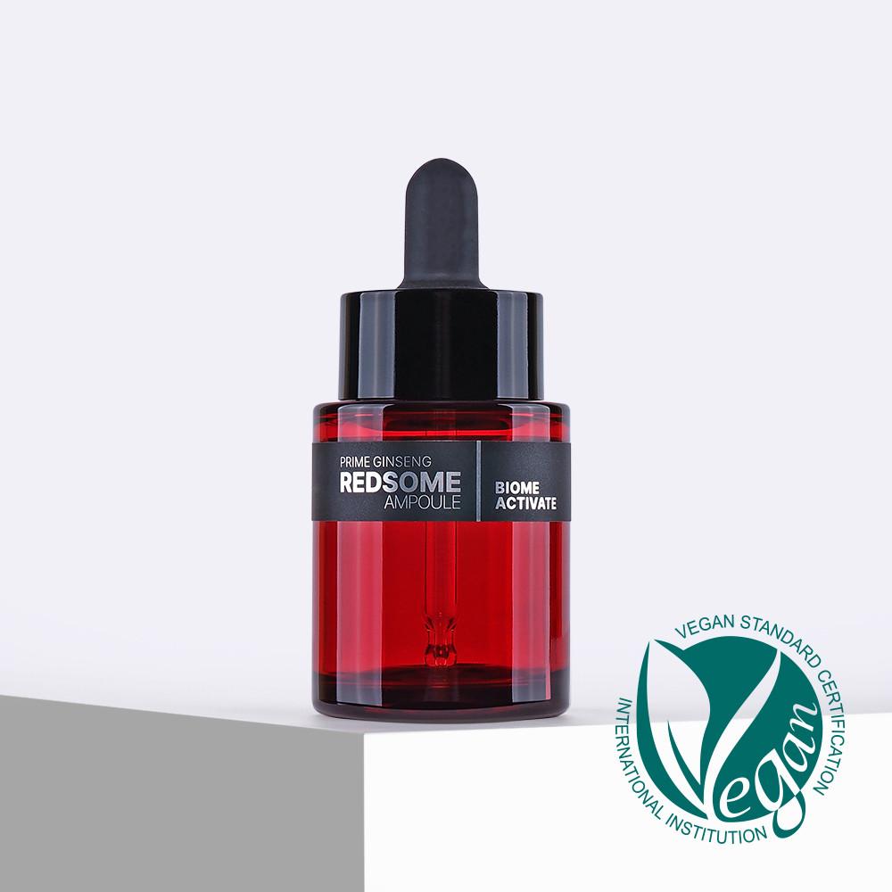 레드좀 오일 앰플 [33ml] /유효성분 99%의 페이스오일,인삼엑소좀,2주사용후 피부장벽94.15%개선