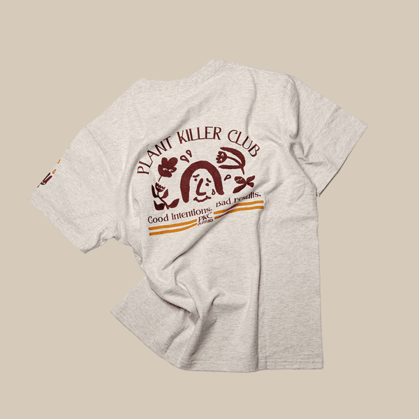 플랜트 킬러클럽 - 여성용 레귤러핏 반팔티