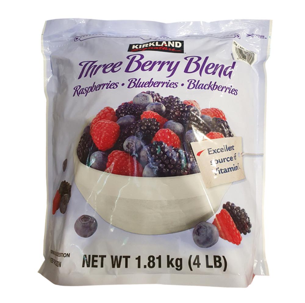 코스트코 커클랜드 냉동 쓰리베리 블렌드 1.8kg / 라즈베리, 블랙베리, 블루베리
