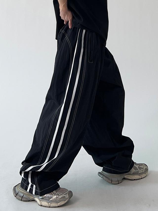bully nylon track pants (2c)