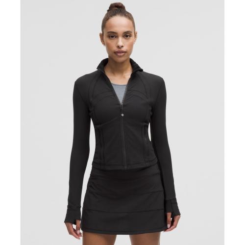 디파인 크롭 재킷 *리브드 Nulu  BLK