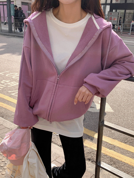 [얼리스프링🌼][MADE] 플리엔 베이직 무지 후드집업 (10color)