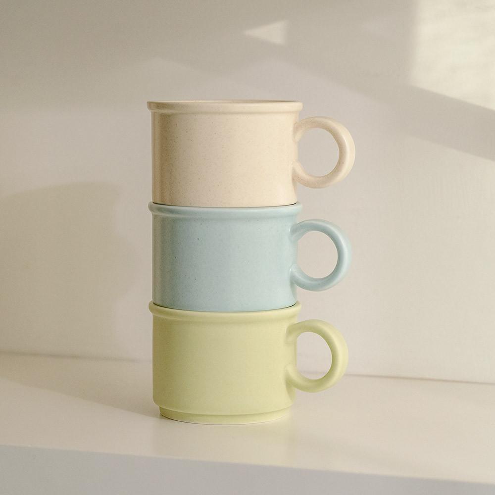 [포그런던] 잔 S (카푸치노 / 믹스 커피) 카페 빈티지 컵 소서 세트 단품